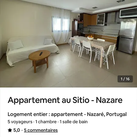 Apartament Na Sitio Nazaré